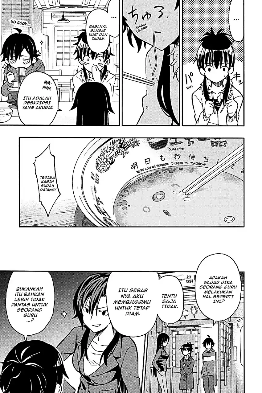 Yahari Ore no Seishun Love Come wa Machigatteiru @comic Chapter 50 - halaman 6