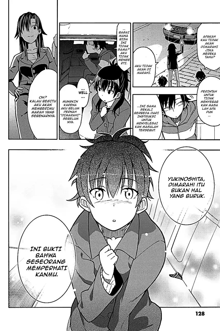 Yahari Ore no Seishun Love Come wa Machigatteiru @comic Chapter 50 - halaman 7