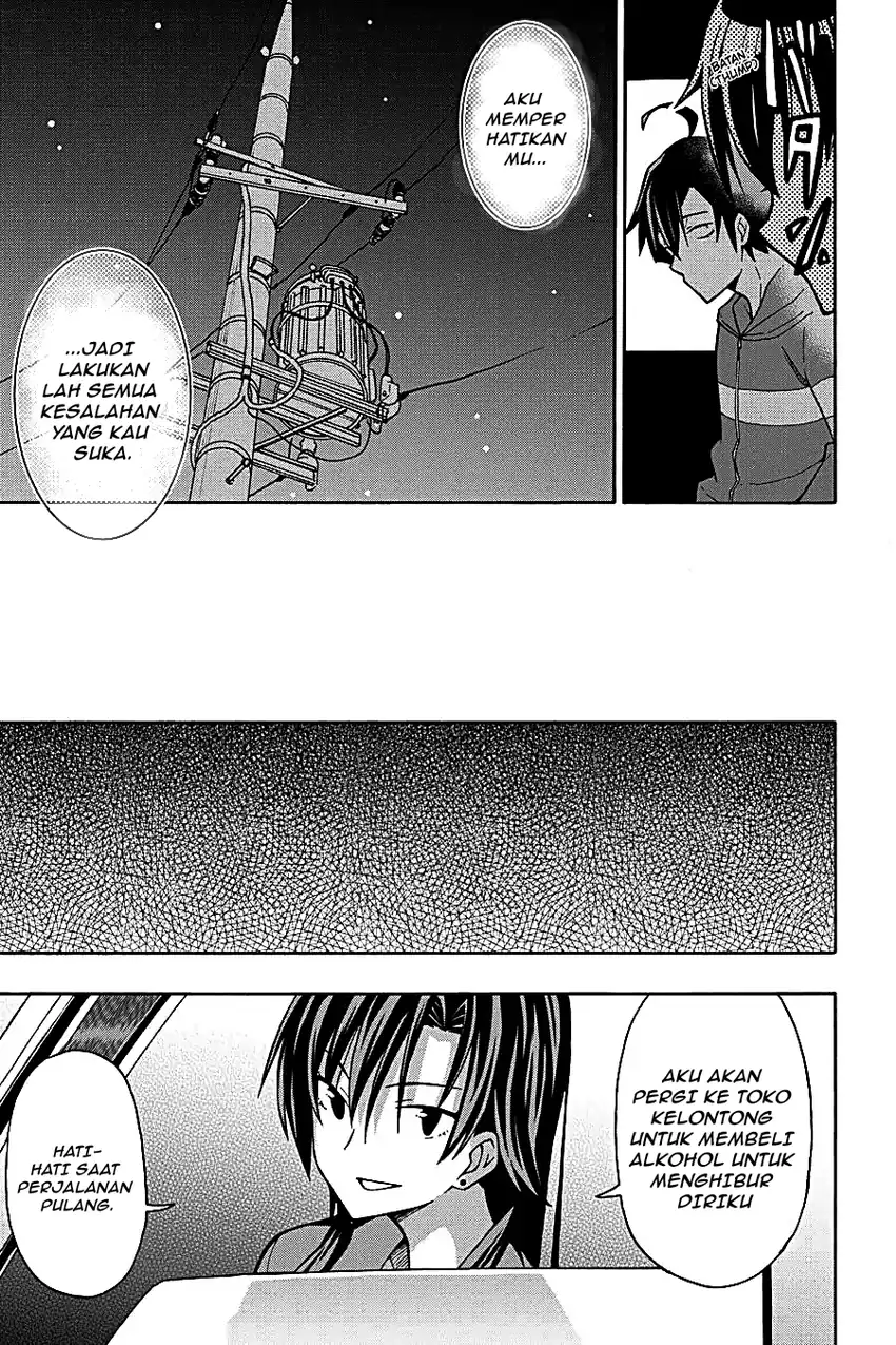 Yahari Ore no Seishun Love Come wa Machigatteiru @comic Chapter 50 - halaman 8