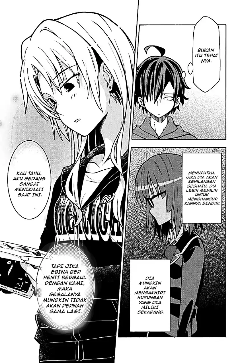 Yahari Ore no Seishun Love Come wa Machigatteiru @comic Chapter 51 - halaman 6