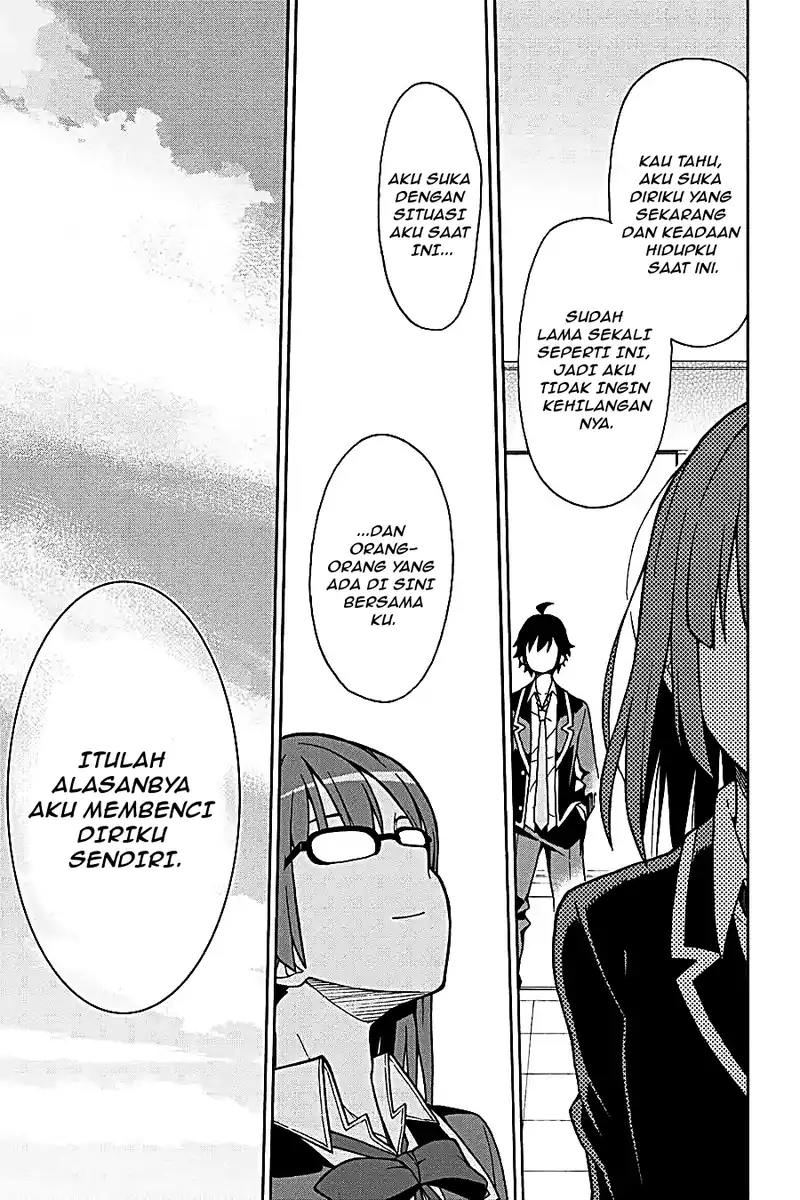 Yahari Ore no Seishun Love Come wa Machigatteiru @comic Chapter 52 - halaman 12