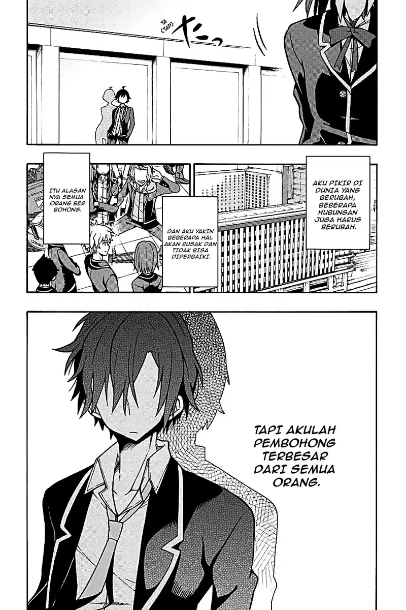 Yahari Ore no Seishun Love Come wa Machigatteiru @comic Chapter 52 - halaman 13