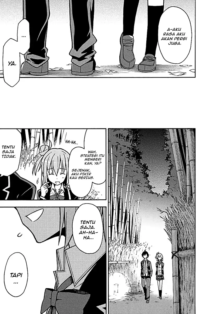Yahari Ore no Seishun Love Come wa Machigatteiru @comic Chapter 52 - halaman 4