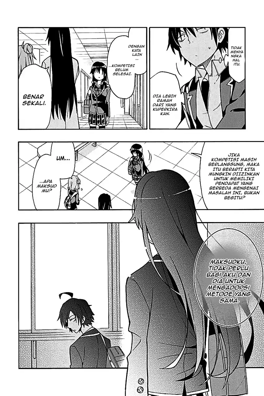 Yahari Ore no Seishun Love Come wa Machigatteiru @comic Chapter 53 - halaman 10