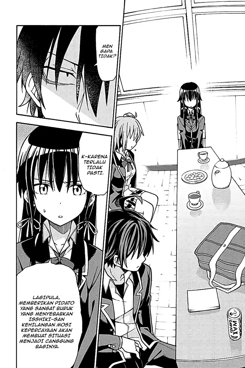 Yahari Ore no Seishun Love Come wa Machigatteiru @comic Chapter 53 - halaman 2