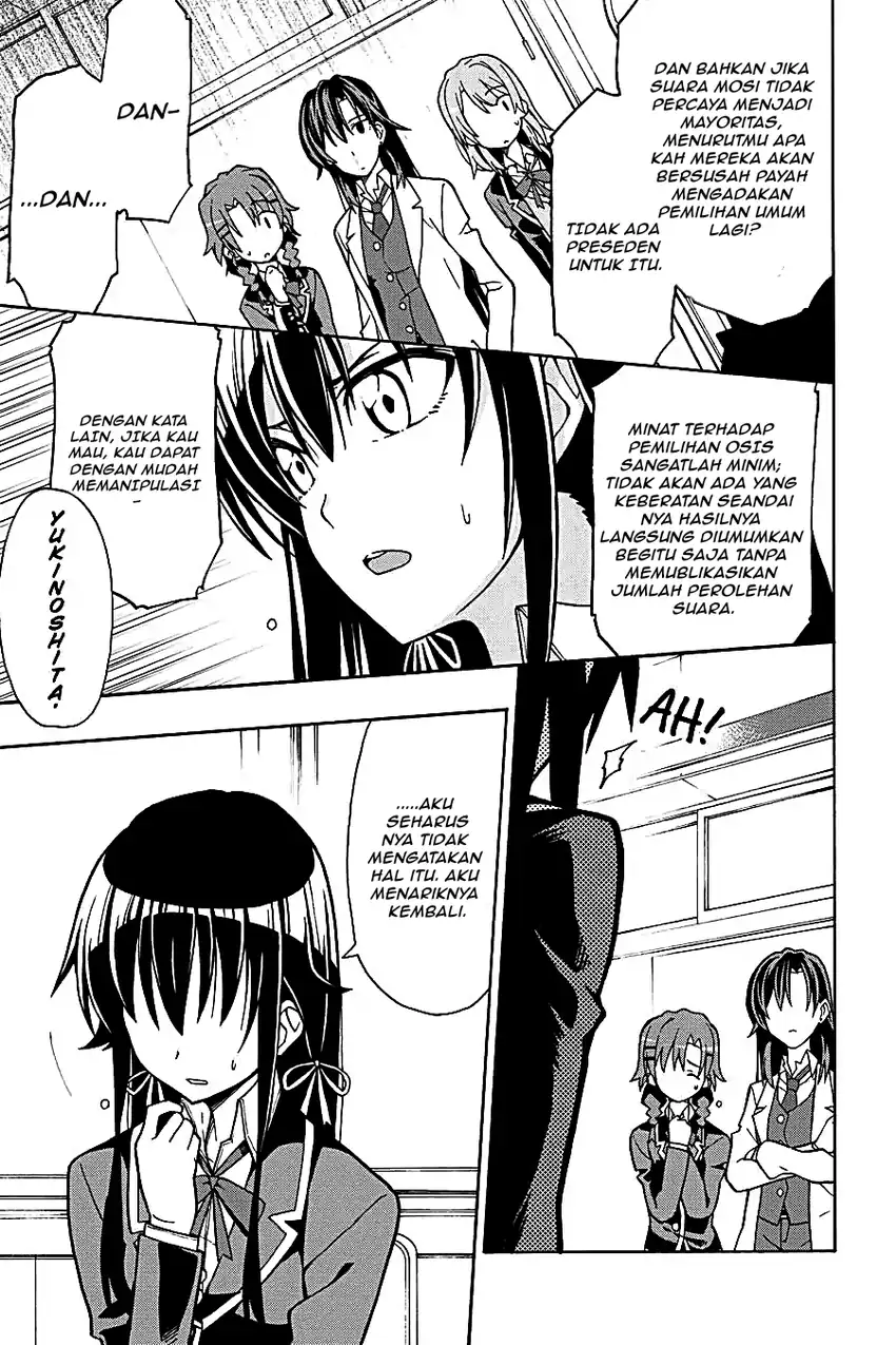 Yahari Ore no Seishun Love Come wa Machigatteiru @comic Chapter 53 - halaman 3