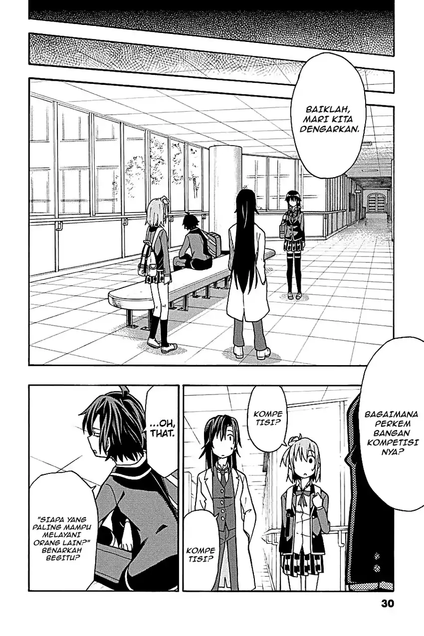 Yahari Ore no Seishun Love Come wa Machigatteiru @comic Chapter 53 - halaman 8