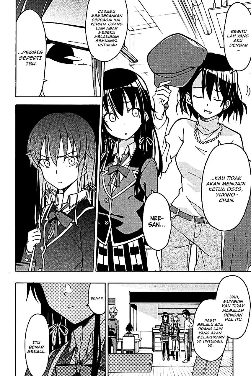 Yahari Ore no Seishun Love Come wa Machigatteiru @comic Chapter 54 - halaman 10