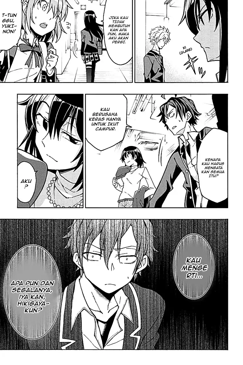 Yahari Ore no Seishun Love Come wa Machigatteiru @comic Chapter 54 - halaman 11