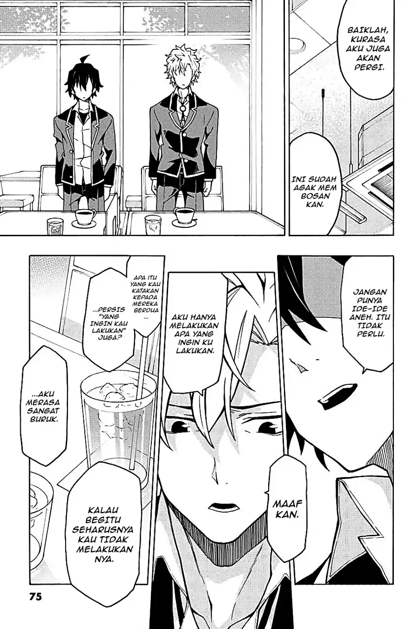 Yahari Ore no Seishun Love Come wa Machigatteiru @comic Chapter 54 - halaman 13