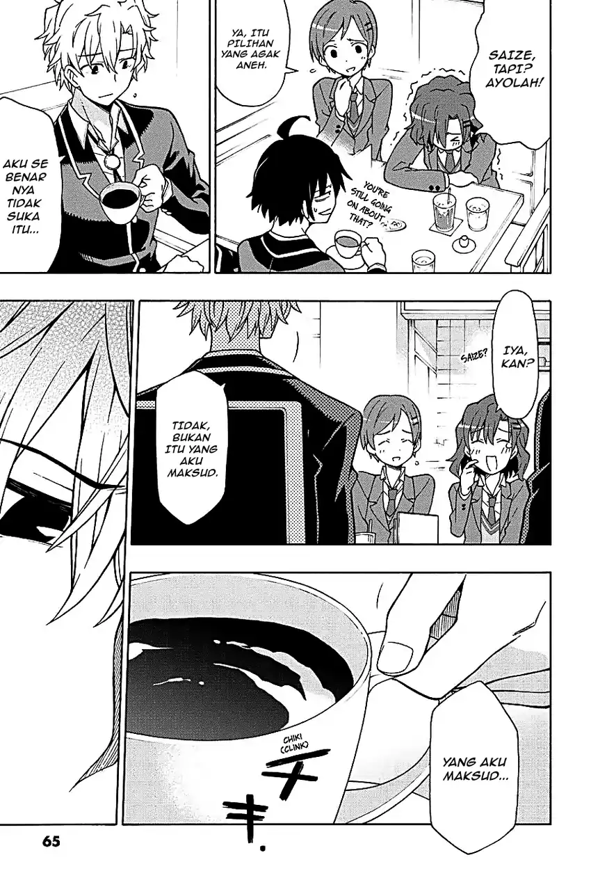 Yahari Ore no Seishun Love Come wa Machigatteiru @comic Chapter 54 - halaman 4