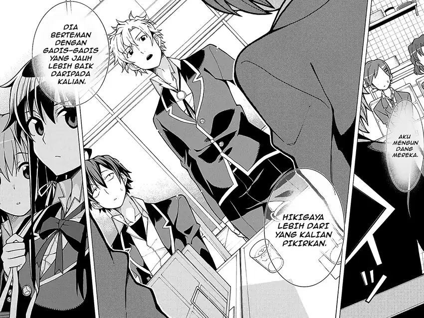 Yahari Ore no Seishun Love Come wa Machigatteiru @comic Chapter 54 - halaman 7