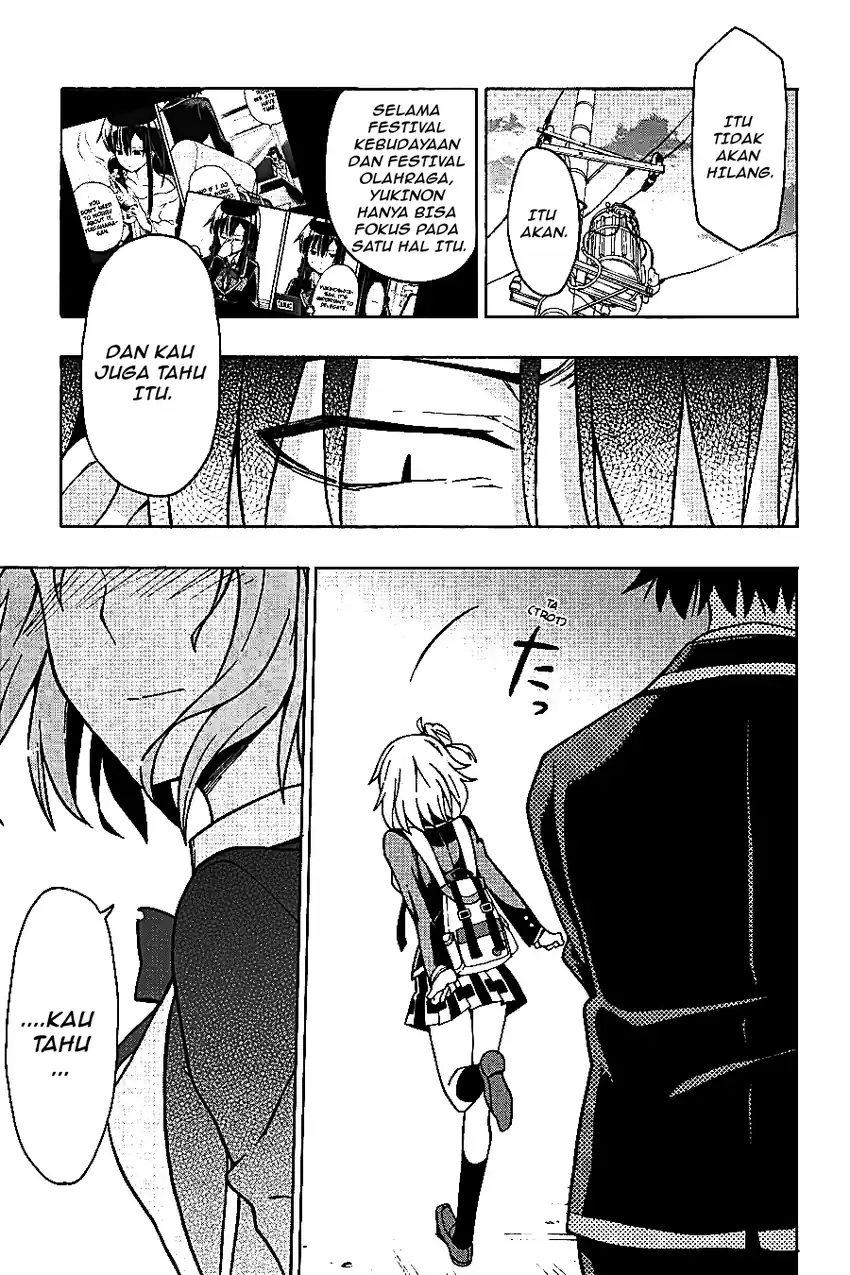 Yahari Ore no Seishun Love Come wa Machigatteiru @comic Chapter 55 - halaman 1