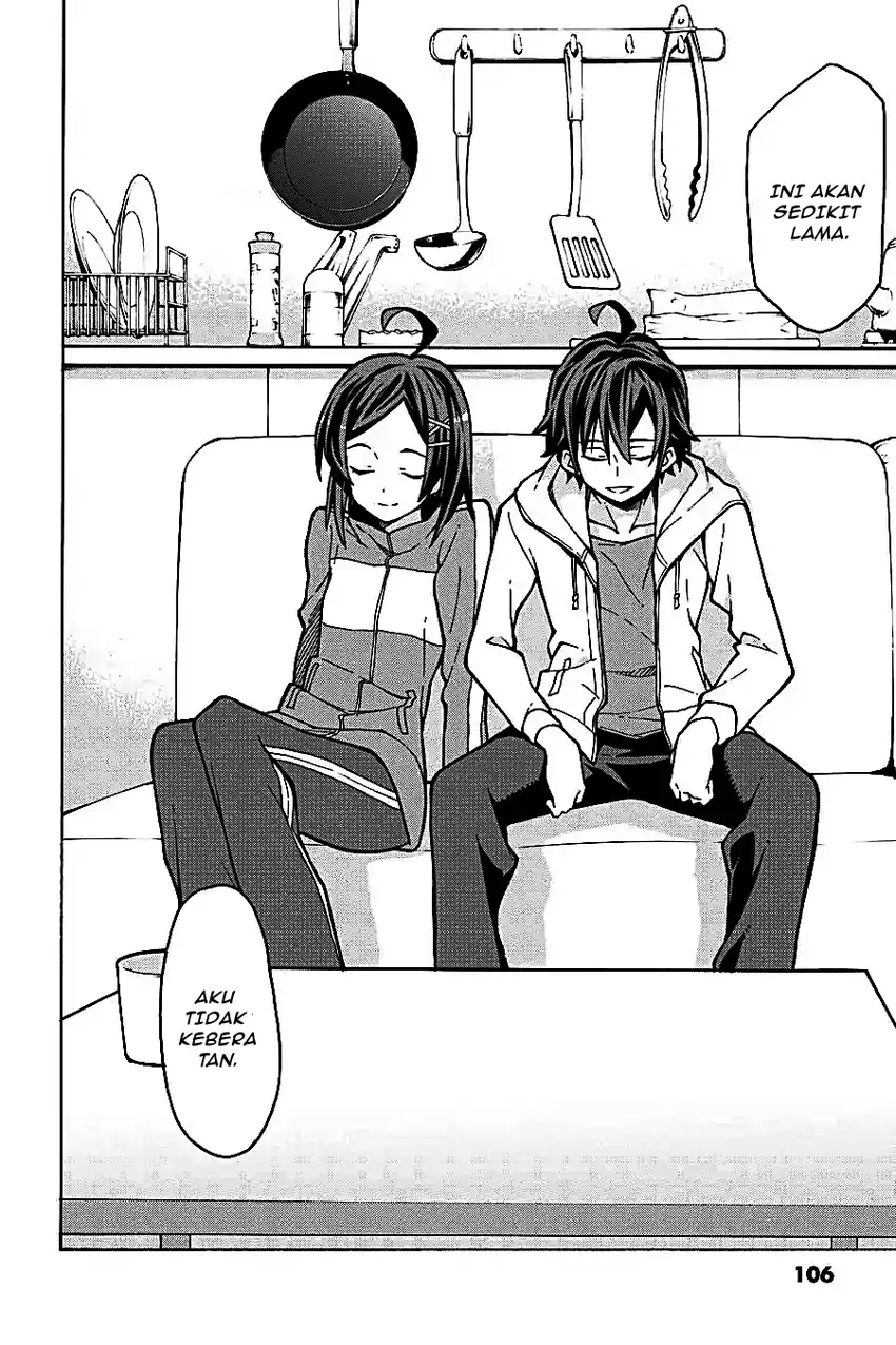 Yahari Ore no Seishun Love Come wa Machigatteiru @comic Chapter 55 - halaman 10