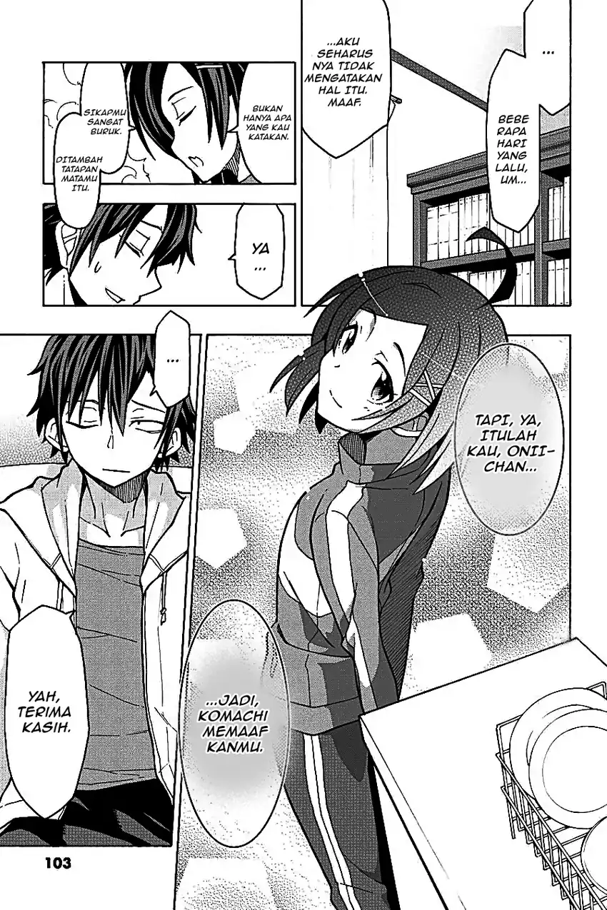 Yahari Ore no Seishun Love Come wa Machigatteiru @comic Chapter 55 - halaman 7
