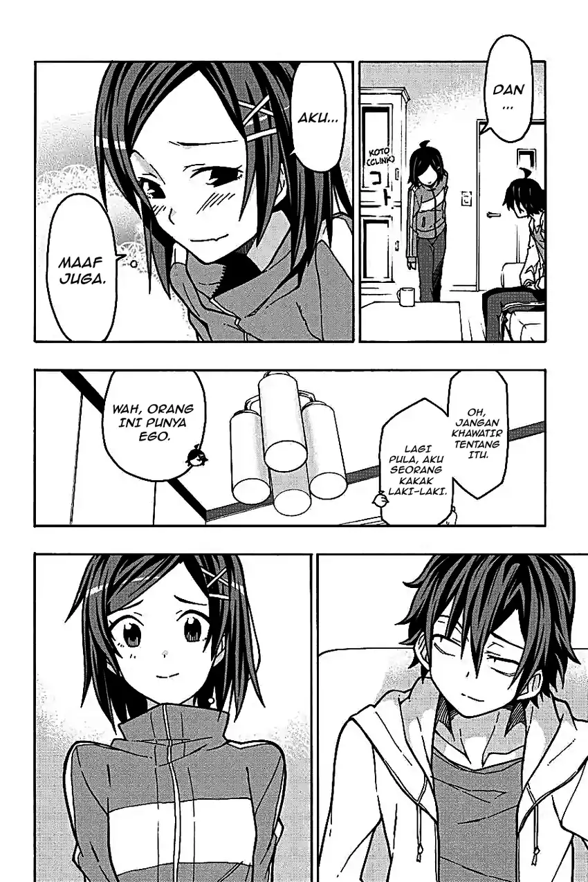 Yahari Ore no Seishun Love Come wa Machigatteiru @comic Chapter 55 - halaman 8
