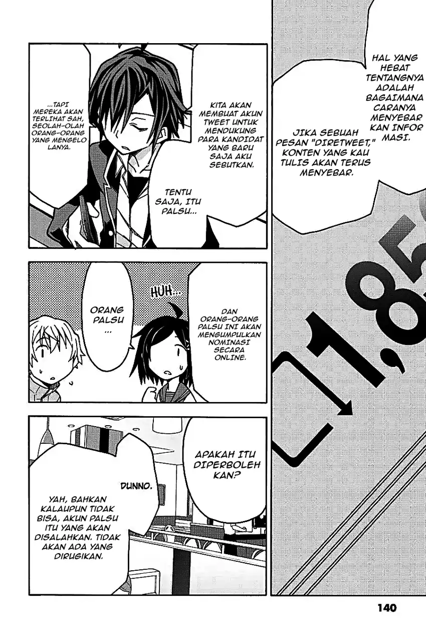 Yahari Ore no Seishun Love Come wa Machigatteiru @comic Chapter 56 - halaman 10