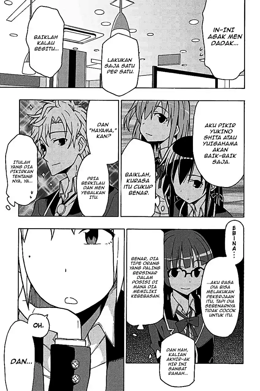 Yahari Ore no Seishun Love Come wa Machigatteiru @comic Chapter 56 - halaman 3