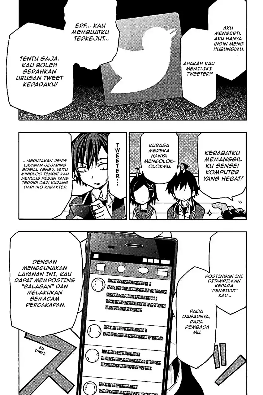 Yahari Ore no Seishun Love Come wa Machigatteiru @comic Chapter 56 - halaman 9