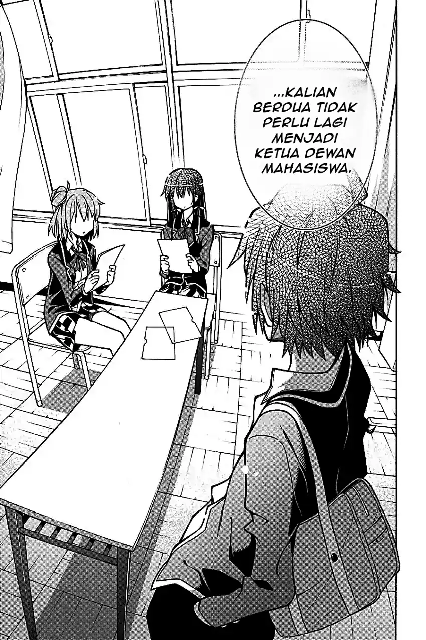 Yahari Ore no Seishun Love Come wa Machigatteiru @comic Chapter 57 - halaman 1
