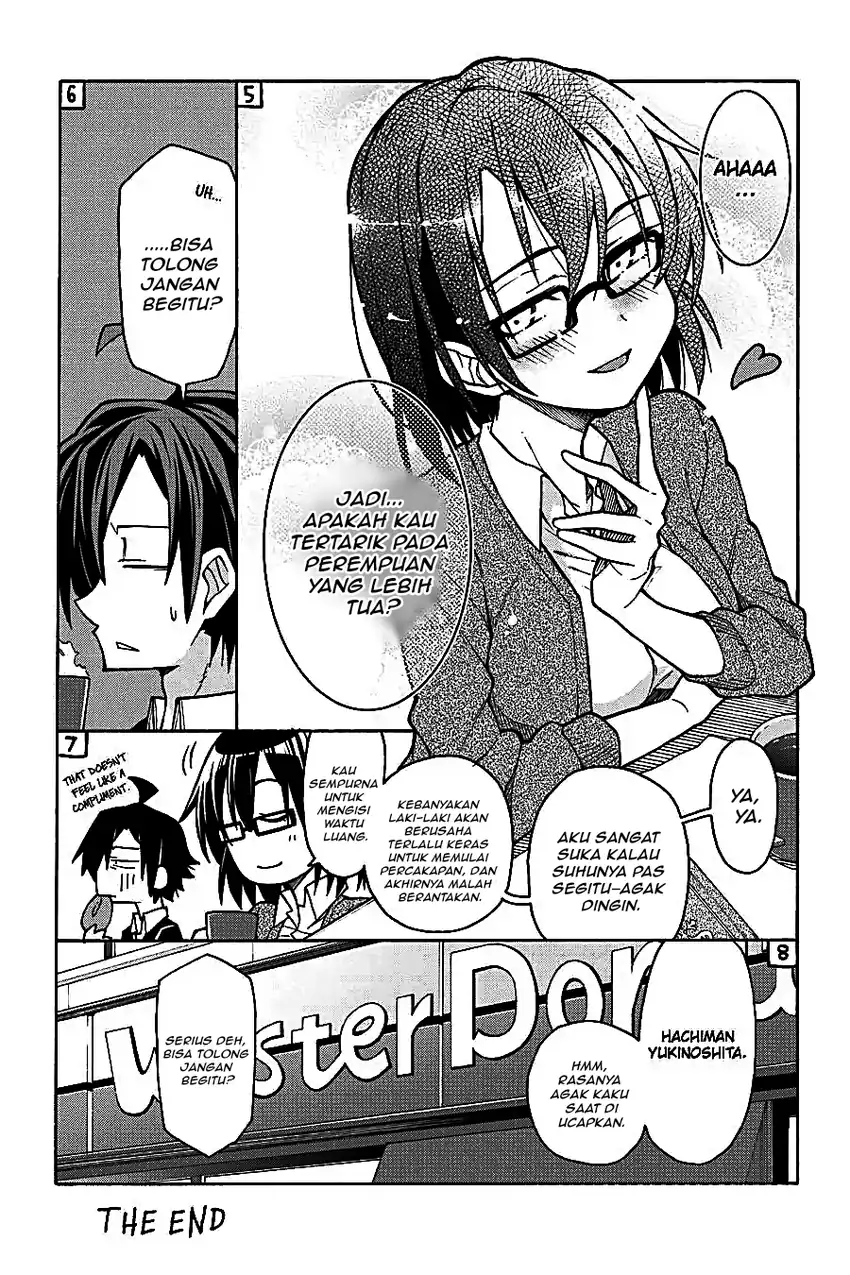 Yahari Ore no Seishun Love Come wa Machigatteiru @comic Chapter 57 - halaman 18