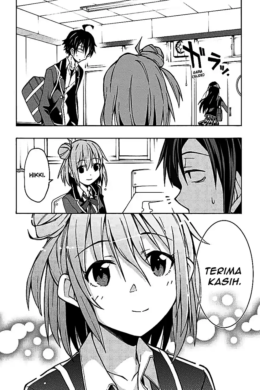 Yahari Ore no Seishun Love Come wa Machigatteiru @comic Chapter 57 - halaman 4