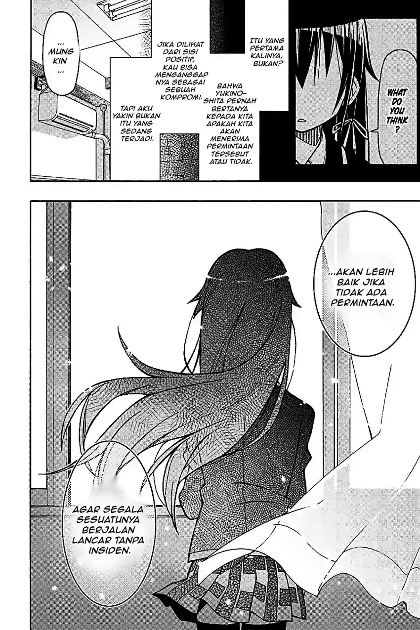 Yahari Ore no Seishun Love Come wa Machigatteiru @comic Chapter 58 - halaman 8