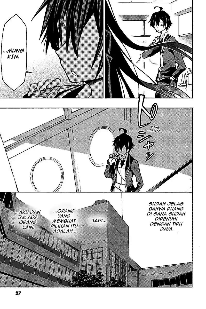 Yahari Ore no Seishun Love Come wa Machigatteiru @comic Chapter 58 - halaman 9