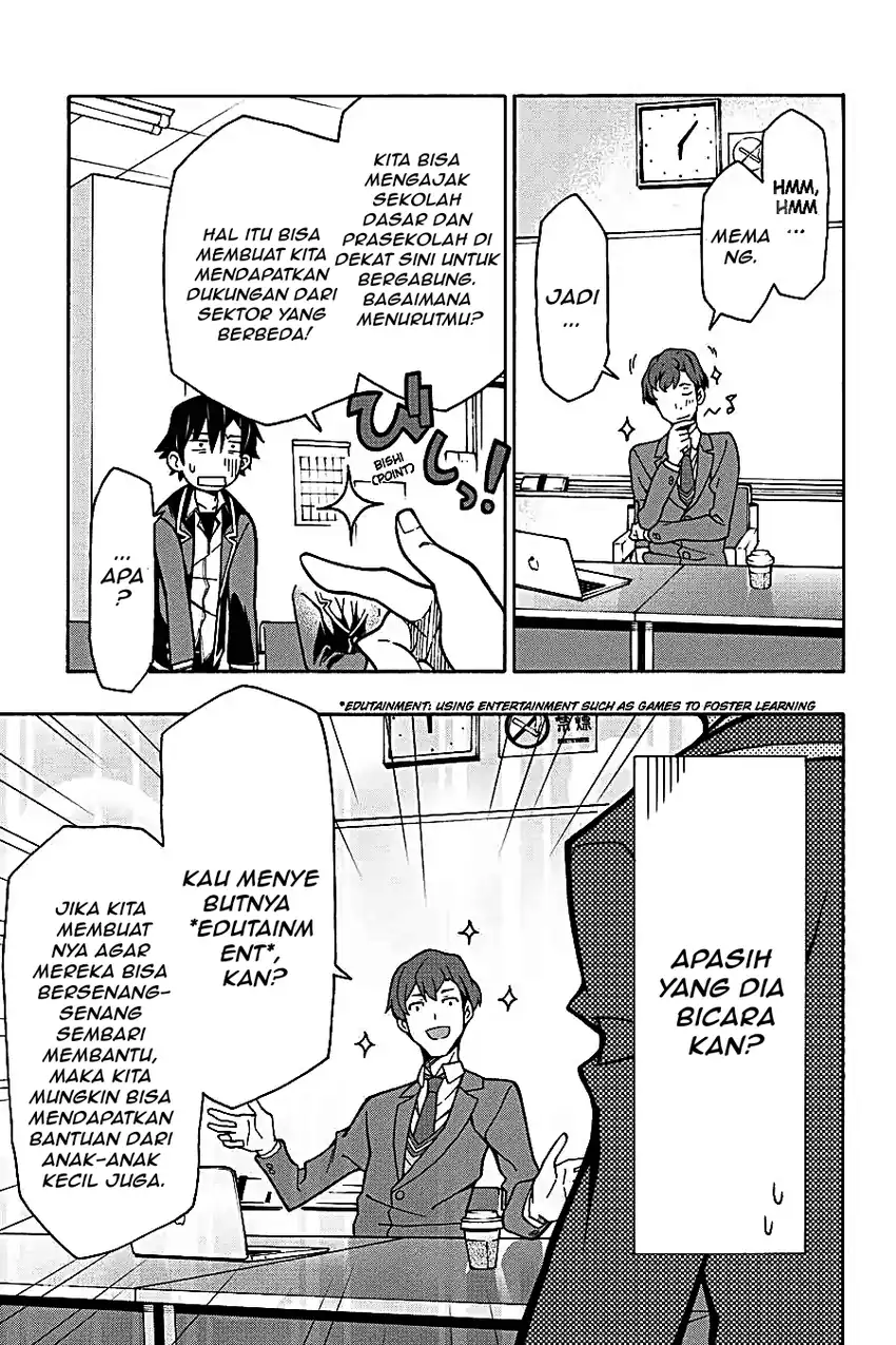 Yahari Ore no Seishun Love Come wa Machigatteiru @comic Chapter 59 - halaman 5