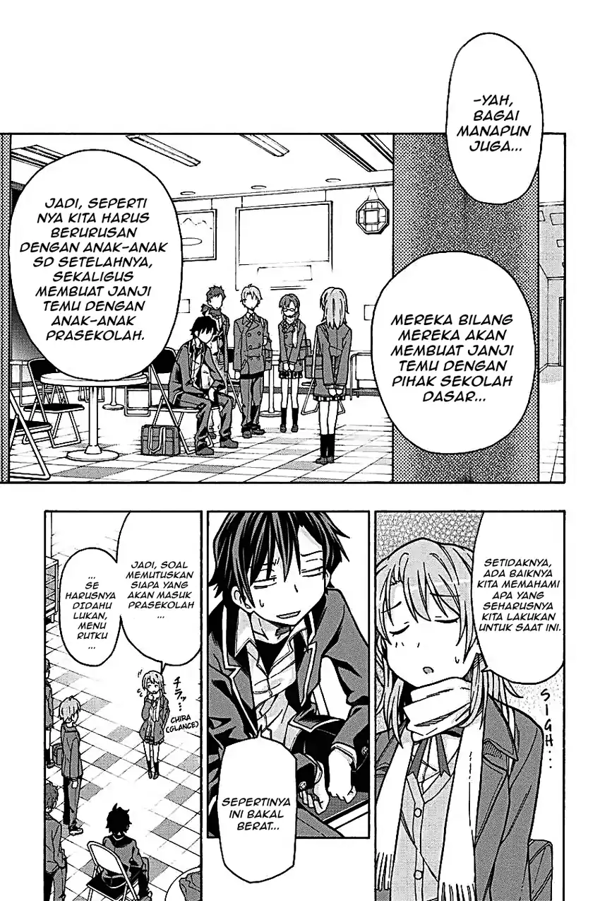 Yahari Ore no Seishun Love Come wa Machigatteiru @comic Chapter 59 - halaman 7