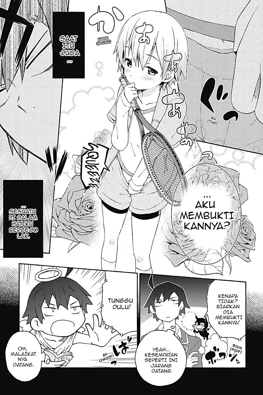 Yahari Ore no Seishun Love Come wa Machigatteiru @comic Chapter 6.1 - halaman 4