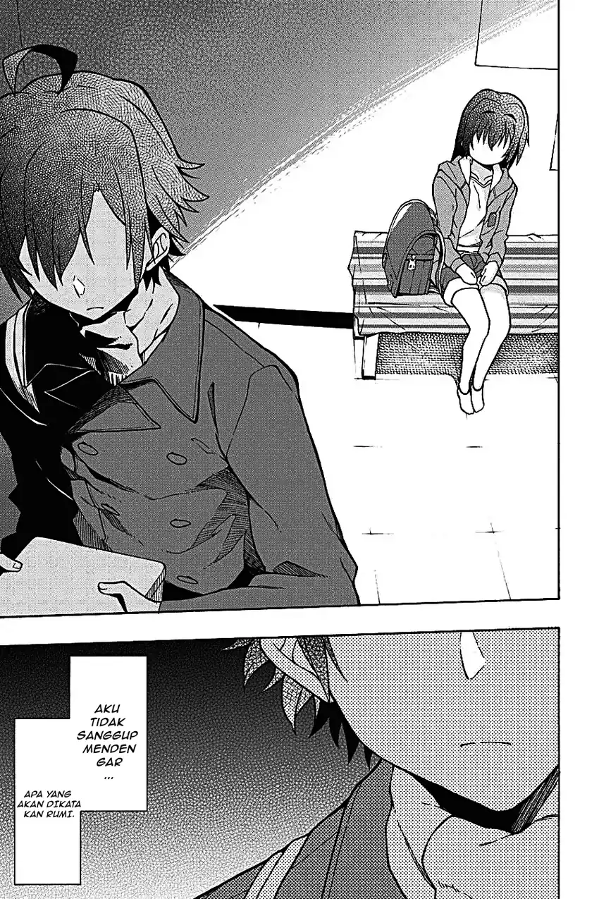 Yahari Ore no Seishun Love Come wa Machigatteiru @comic Chapter 60 - halaman 11