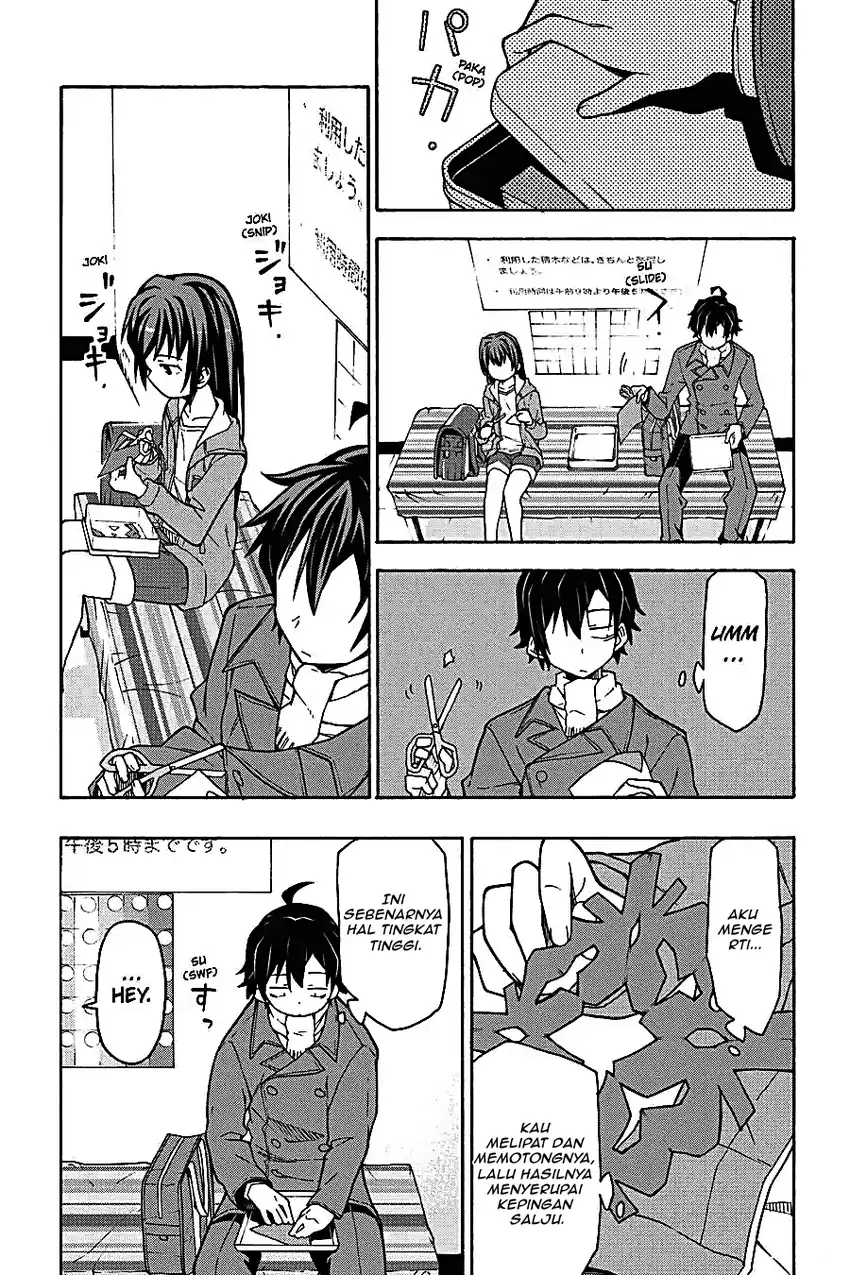 Yahari Ore no Seishun Love Come wa Machigatteiru @comic Chapter 60 - halaman 6