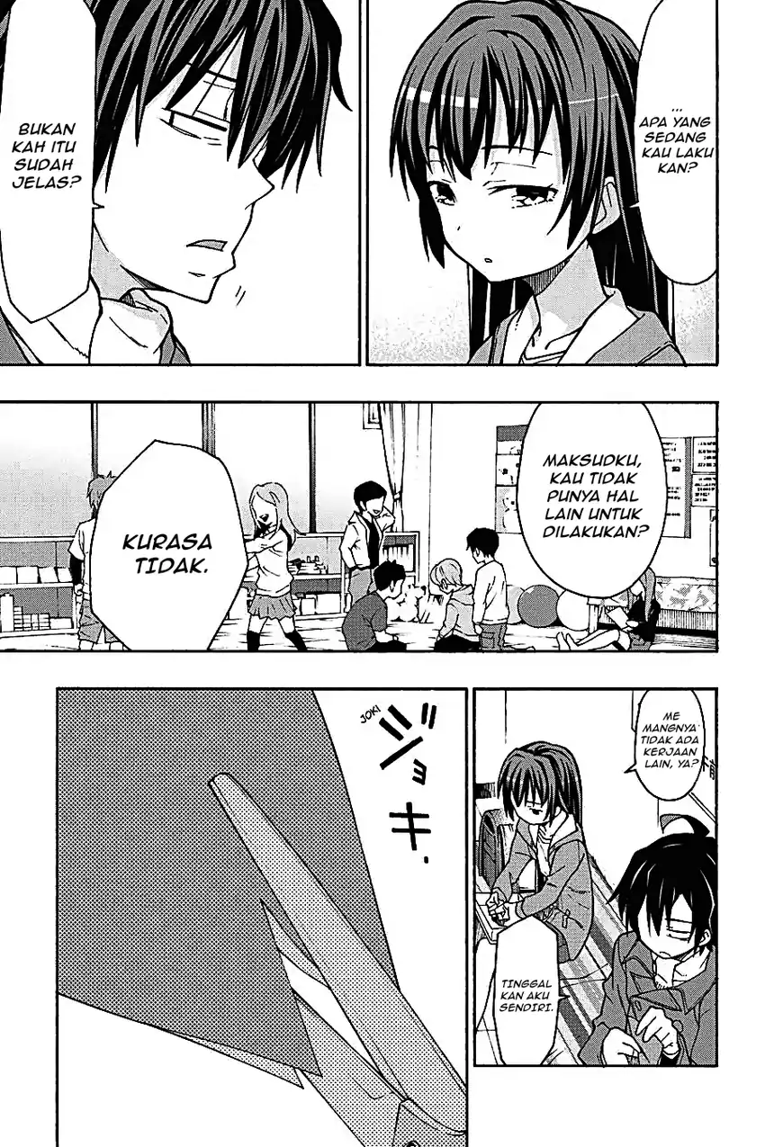 Yahari Ore no Seishun Love Come wa Machigatteiru @comic Chapter 60 - halaman 7