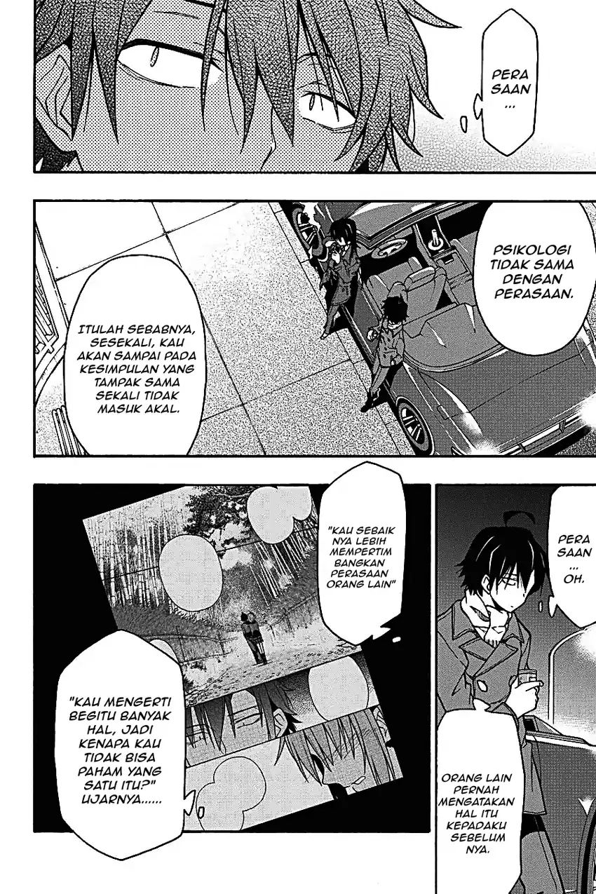 Yahari Ore no Seishun Love Come wa Machigatteiru @comic Chapter 61 - halaman 10
