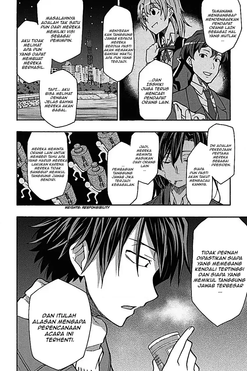 Yahari Ore no Seishun Love Come wa Machigatteiru @comic Chapter 61 - halaman 8