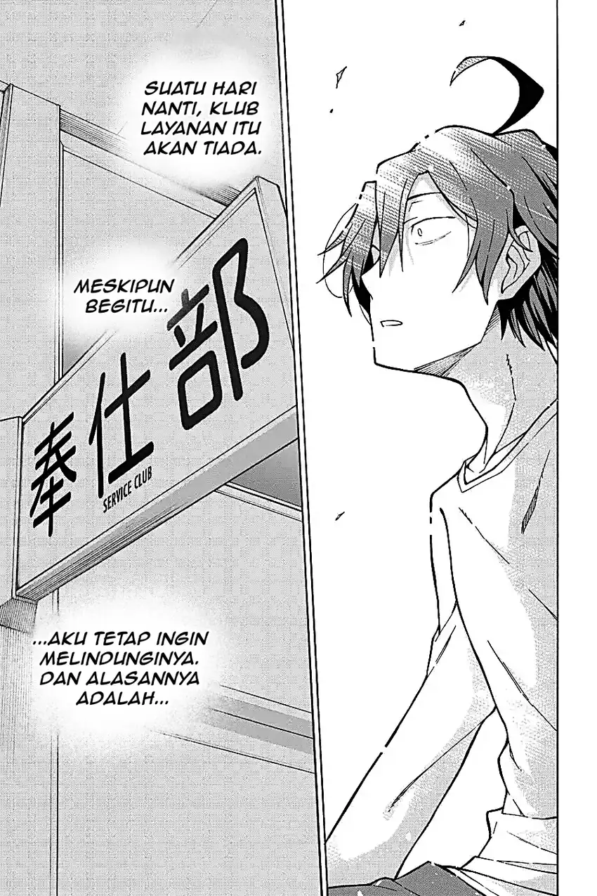 Yahari Ore no Seishun Love Come wa Machigatteiru @comic Chapter 62 - halaman 1