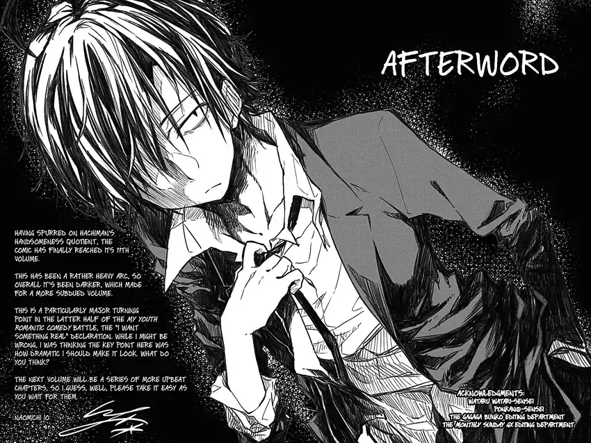 Yahari Ore no Seishun Love Come wa Machigatteiru @comic Chapter 63 - halaman 10