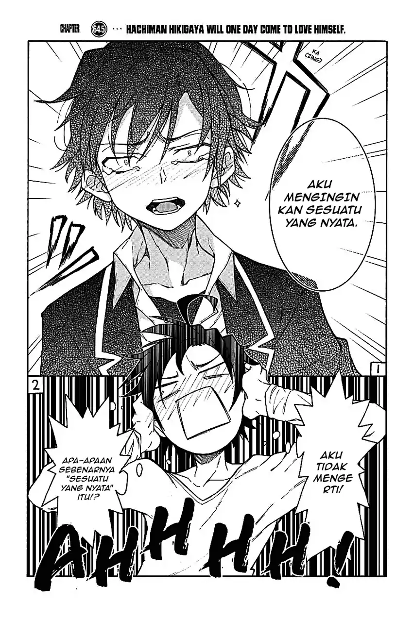 Yahari Ore no Seishun Love Come wa Machigatteiru @comic Chapter 63 - halaman 11