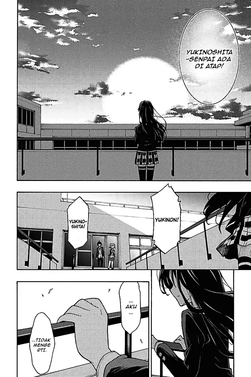 Yahari Ore no Seishun Love Come wa Machigatteiru @comic Chapter 63 - halaman 3