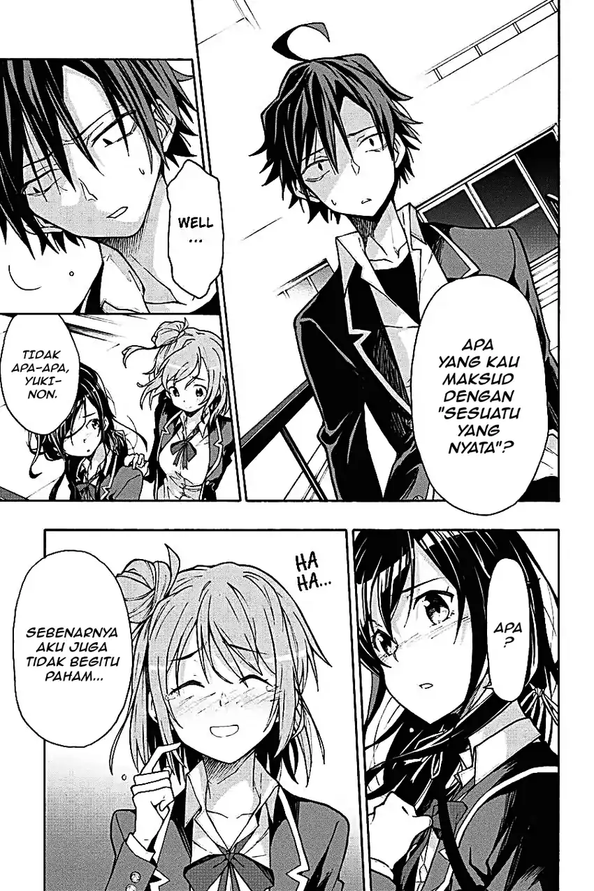 Yahari Ore no Seishun Love Come wa Machigatteiru @comic Chapter 63 - halaman 4