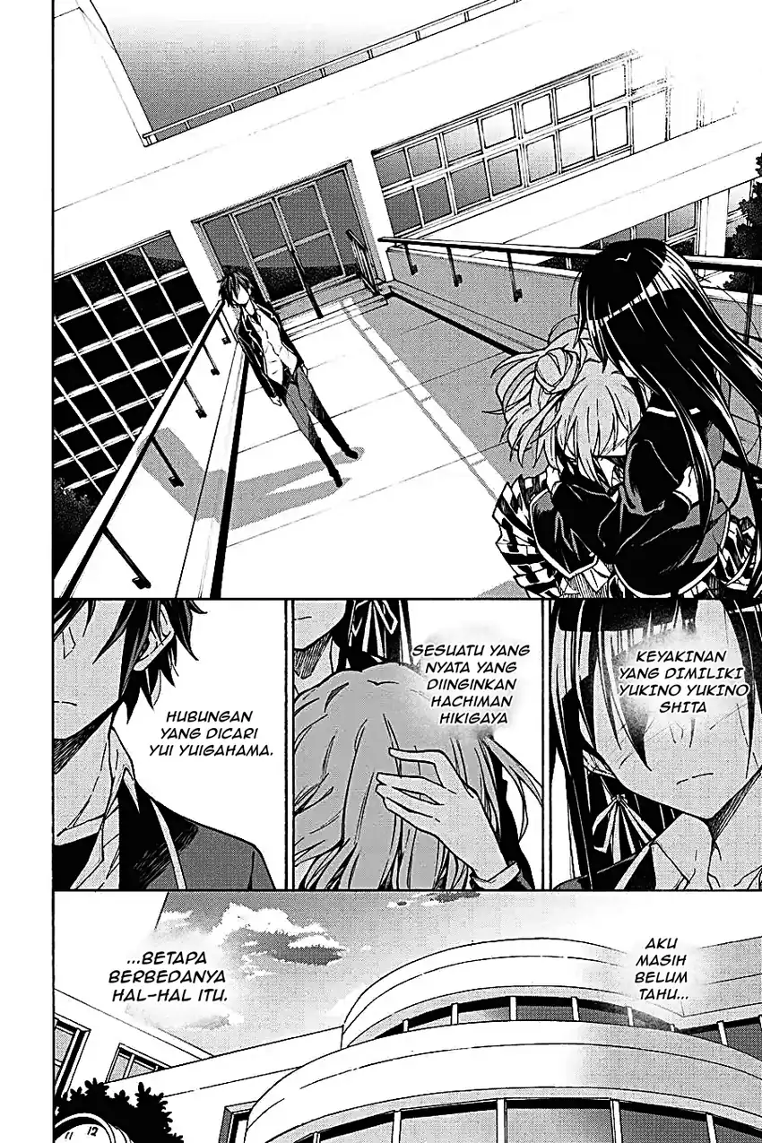 Yahari Ore no Seishun Love Come wa Machigatteiru @comic Chapter 63 - halaman 7