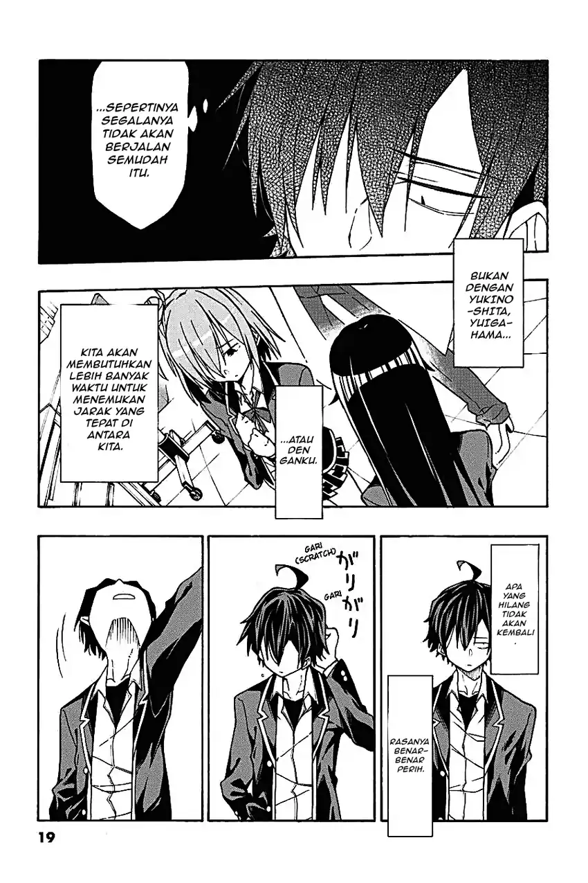 Yahari Ore no Seishun Love Come wa Machigatteiru @comic Chapter 64 - halaman 1
