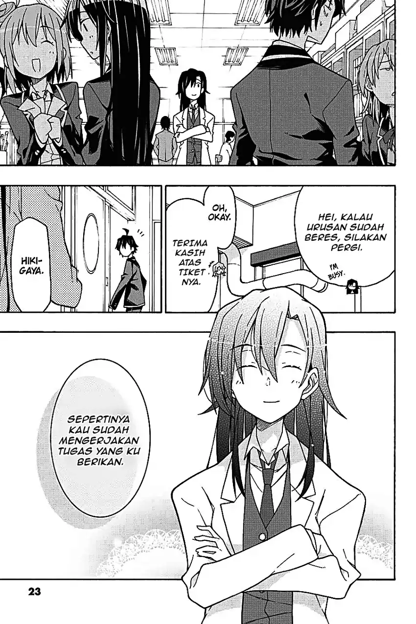 Yahari Ore no Seishun Love Come wa Machigatteiru @comic Chapter 64 - halaman 5