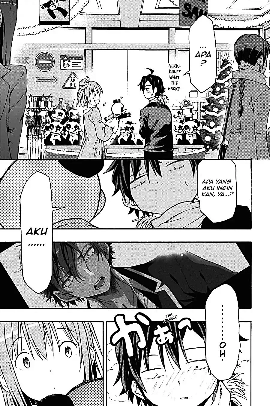 Yahari Ore no Seishun Love Come wa Machigatteiru @comic Chapter 65 - halaman 1