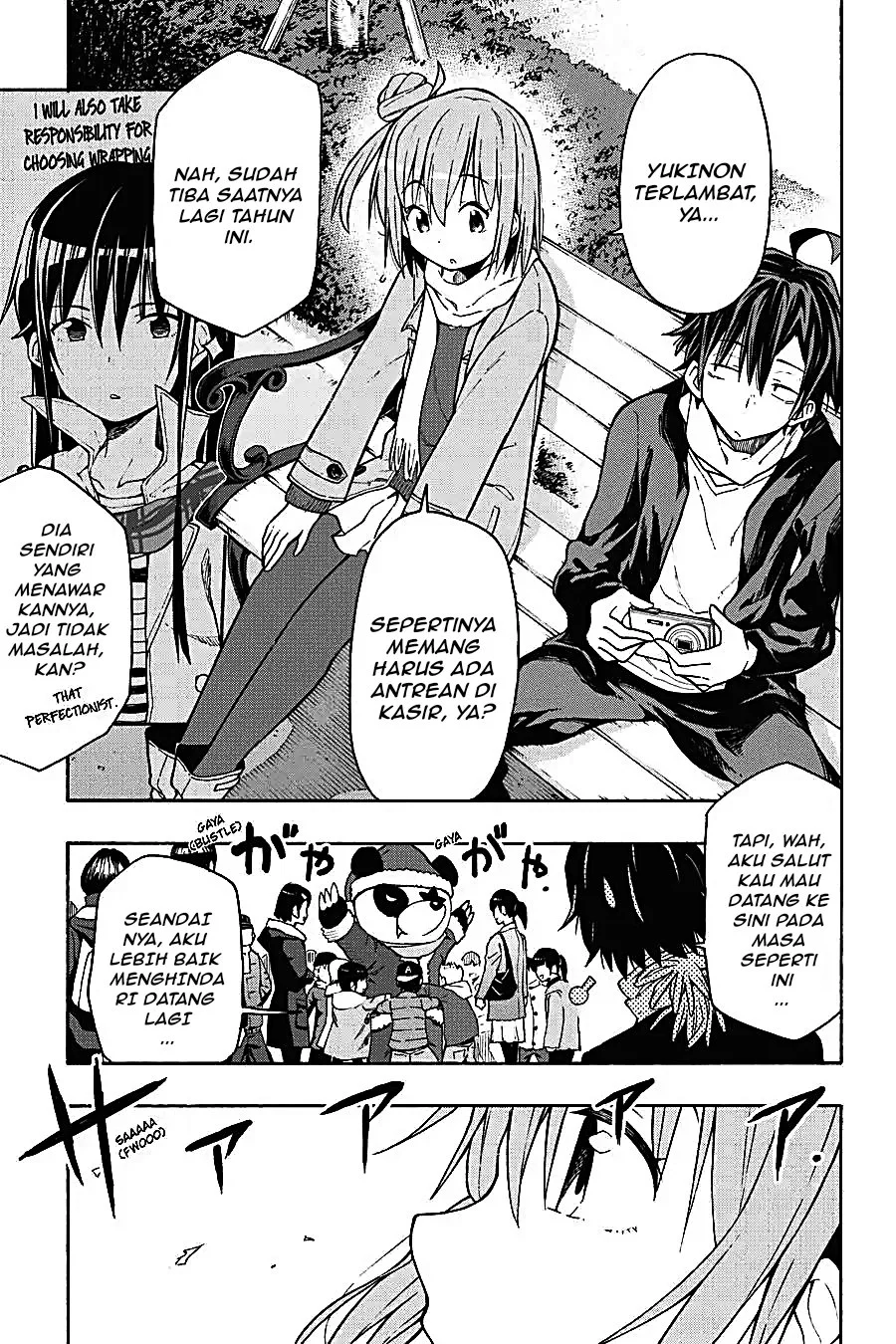 Yahari Ore no Seishun Love Come wa Machigatteiru @comic Chapter 65 - halaman 7