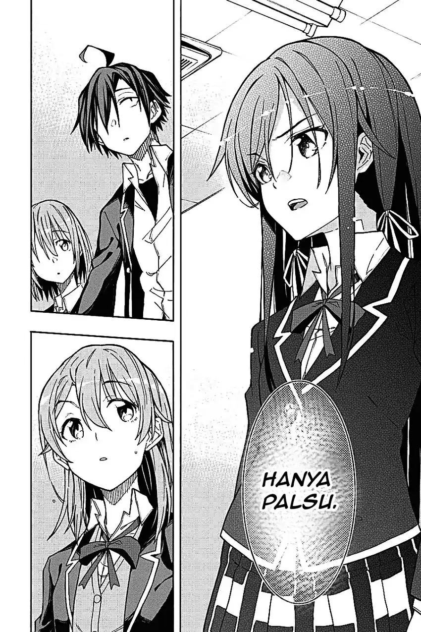 Yahari Ore no Seishun Love Come wa Machigatteiru @comic Chapter 68 - halaman 3