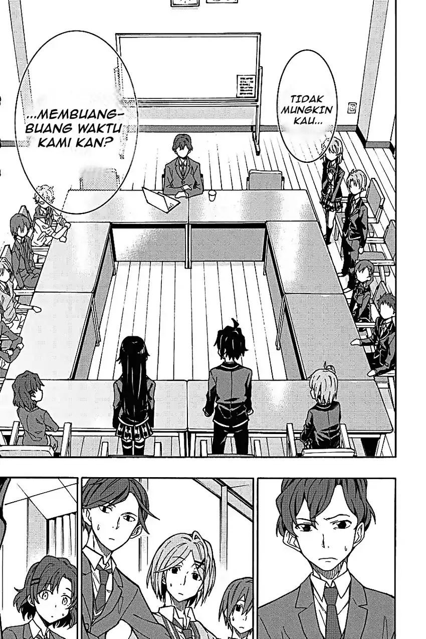Yahari Ore no Seishun Love Come wa Machigatteiru @comic Chapter 68 - halaman 4