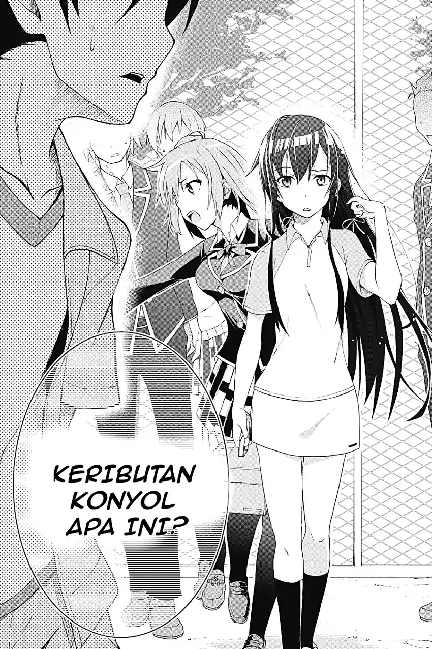 Yahari Ore no Seishun Love Come wa Machigatteiru @comic Chapter 7.2 - halaman 5