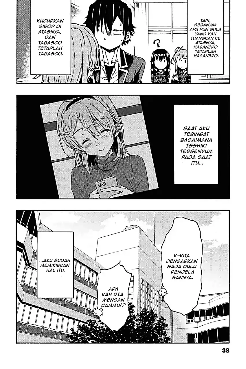 Yahari Ore no Seishun Love Come wa Machigatteiru @comic Chapter 70 - halaman 14